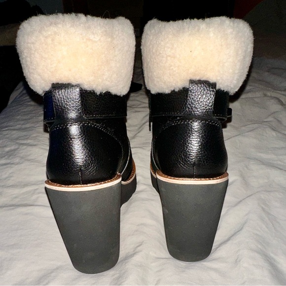 Coach cold weather wedge boots - Picture 3 of 7